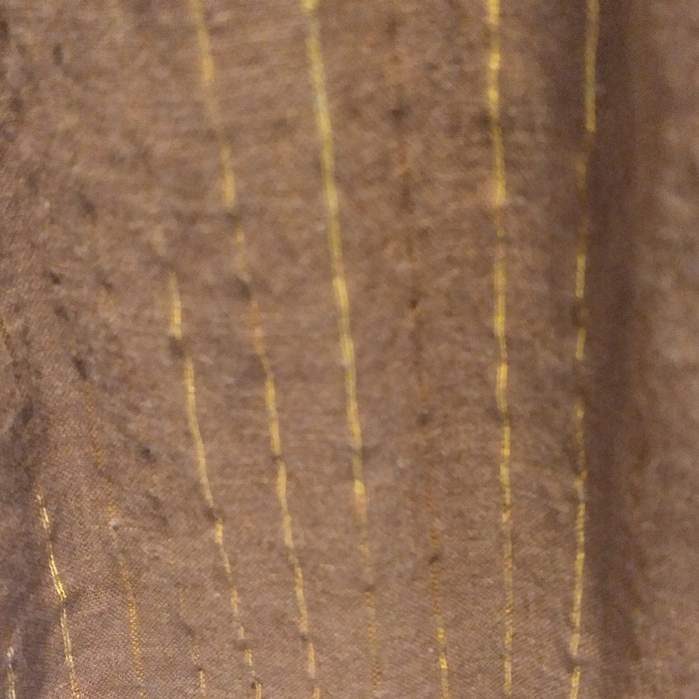 Uniform By John Paul Richard, Long Brown W Gold Thread & Embroidering, Size S - Picture 6 of 10